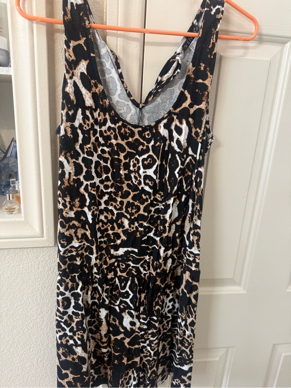 Venus leopard romper